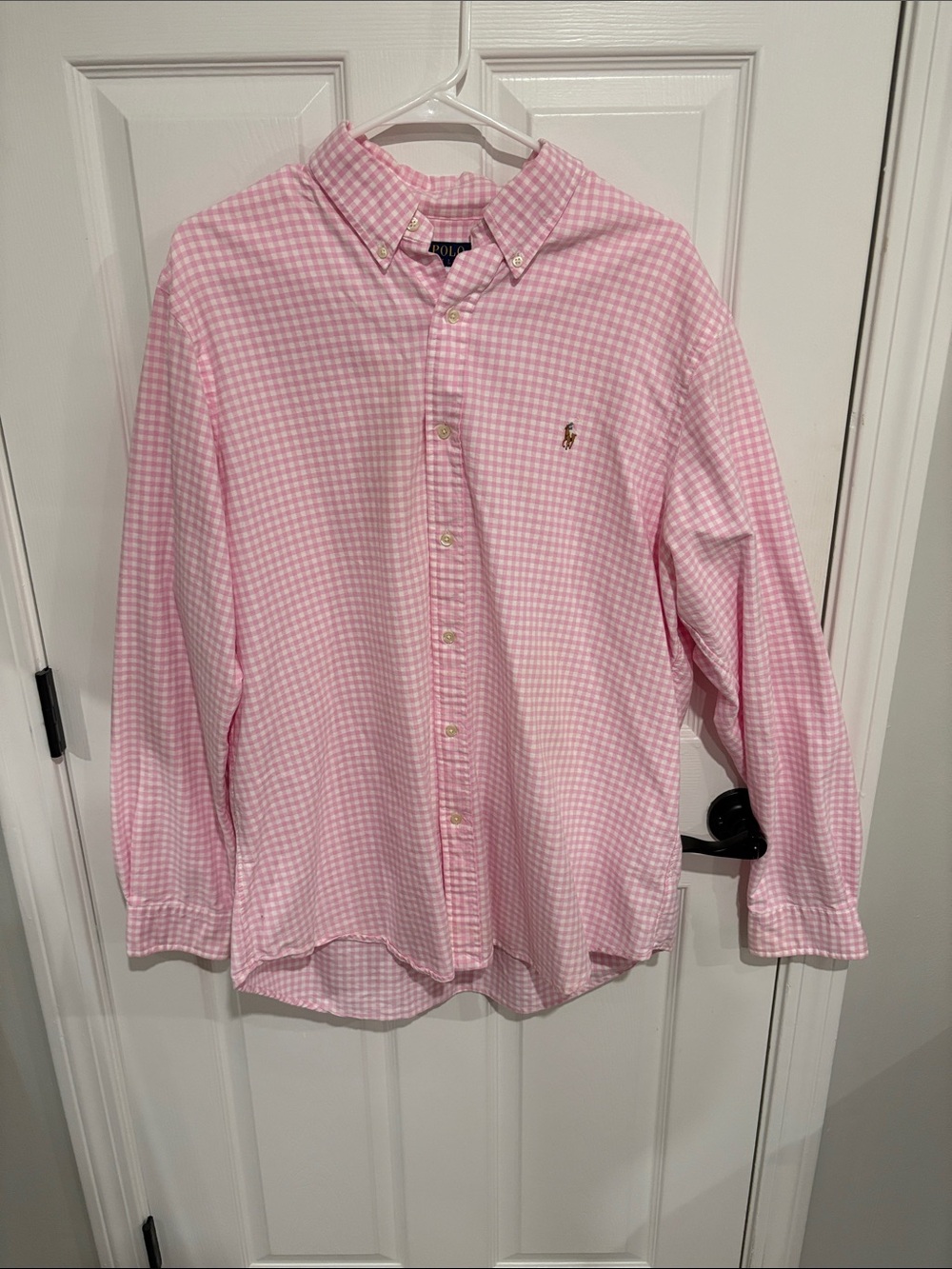 Polo by Ralph Lauren Pink checkered Button-Down Shirt - Men's